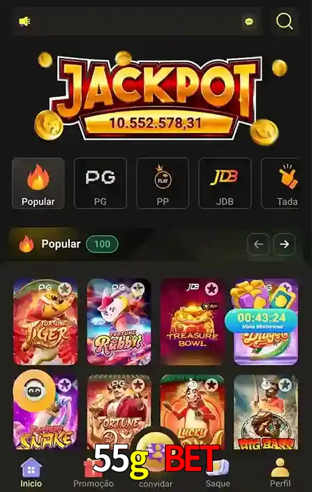 Promoções Especiais no 55g bet App